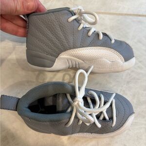 Nike Air Jordan 12 Retro TD “Stealth” Lifestyle Sneakers